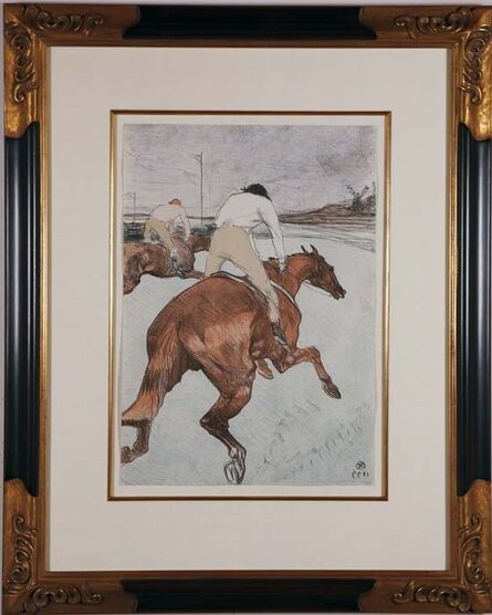 Henri de Toulouse-Lautrec, ‘Les Jockeys - Chevaux de Courses’, ca. 1899