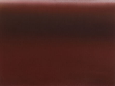 Mala Breuer, ‘1975 (maroon, deep plum, lavender grey)’, 1975