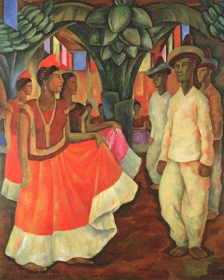Diego Rivera, ‘Dance in Tehuantepec’, 1928
