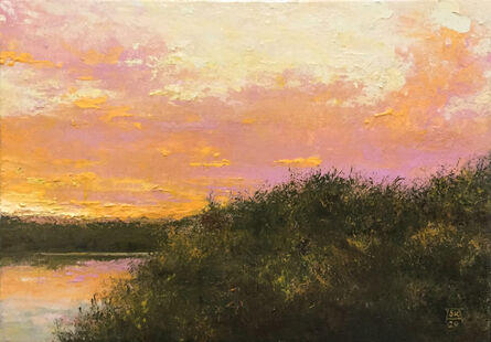 Shawn Krueger, ‘Across the Pond (Sundown)’, 2020