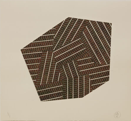 Richard Deacon, ‘Green & Red Division’, 2012