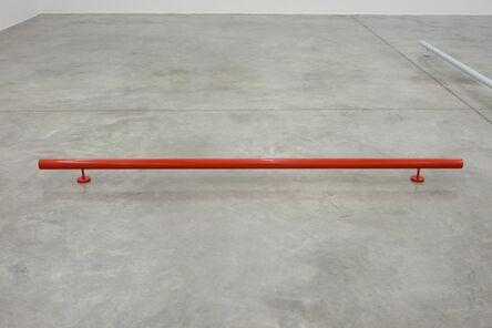 Liam Gillick, ‘Singular Roundrail (Red)’, 2012