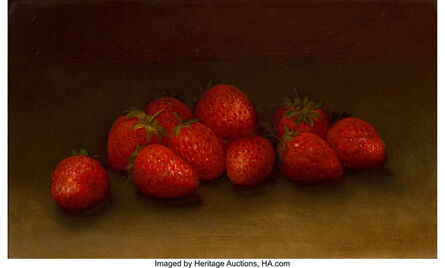 George Henry Hall, ‘Strawberries’