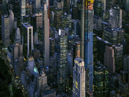 Jeffrey Milstein, ‘NYC skyscrapers Billionaire Row’, 2021