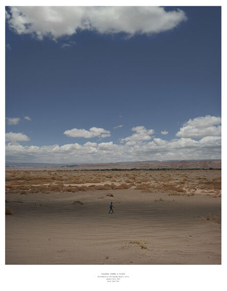 Óscar Santillán, ‘Walking Under a Cloud (Caminando Debajo de una Nube)’, 2017