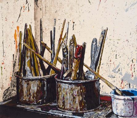 Joe Fig, ‘Brushes (Bill Jensen)’, 2008