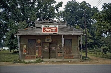 William Christenberry, ‘Coleman's Cafe, Greensboro, Alabama,’, 1973