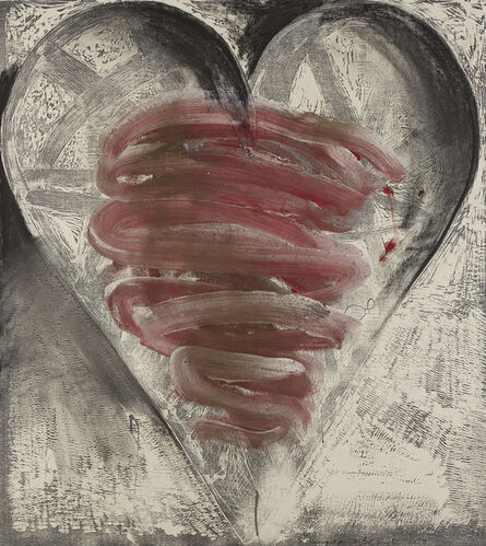 Jim Dine, ‘Fog and Cold in July II’, 2019