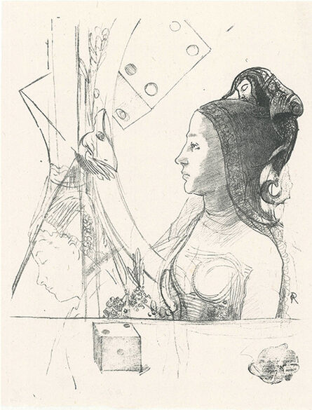 Odilon Redon, ‘Femme de profil, coiffée d'un hénin’, ca. 1898
