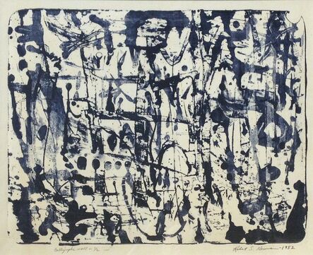 Robert S. Neuman, ‘Calligraphic Wall’, 1952