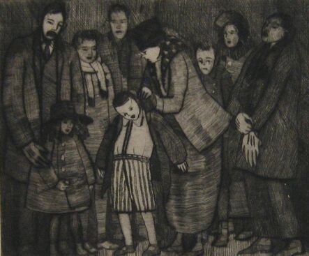 Peggy Bacon, ‘The Conley Family’, 1919
