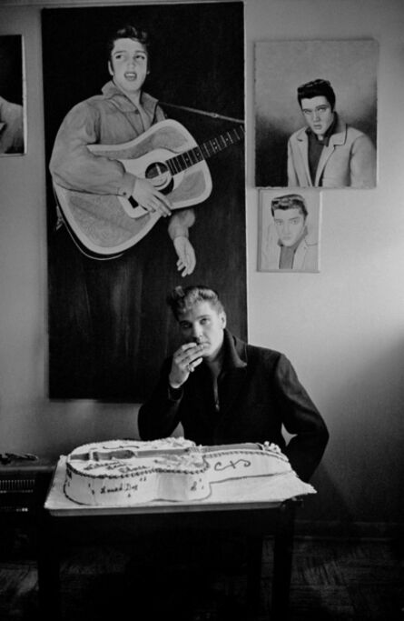 Henri Dauman, ‘Elvis Presley's 25th Birthday, Graceland, TN, 1960’