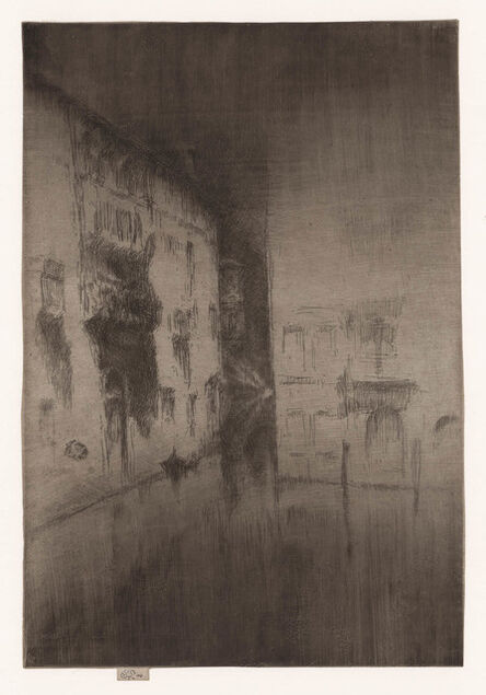 James Abbott McNeill Whistler, ‘Nocturne Palaces.’, 1879
