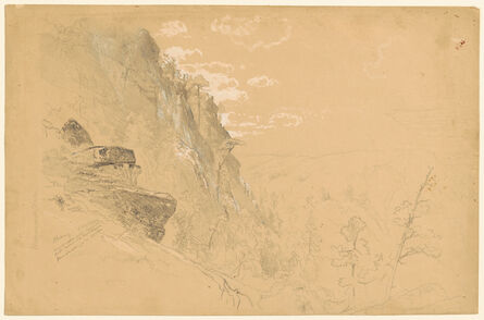 Aaron Draper Shattuck, ‘Monument Mountain’, 1862