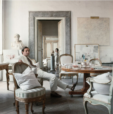Horst P. Horst, ‘Cy Twombly in Rome - Untitled #4’, 1966