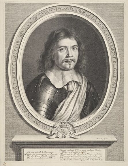 Robert Nanteuil, ‘Fr‚d‚ric-Maurice de La Tour d'Auvergne, duc de Bouillon’, 1655