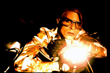 Steve Schapiro, ‘David Bowie with Motorcycle’, 1974
