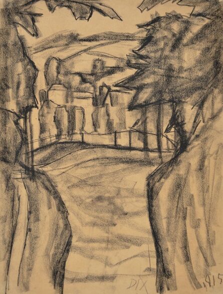 Otto Dix, ‘Landscape’, 1915