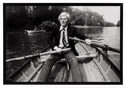 Christopher Makos, ‘Archival Vintage 'Andy Warhol Row Boat' Photographic Print’, 2020