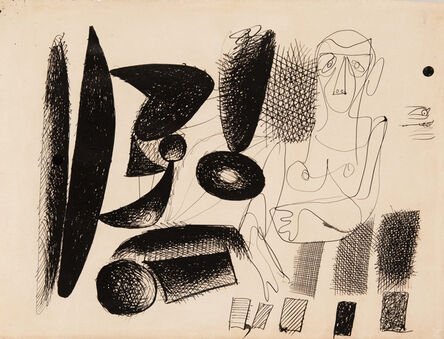 Arshile Gorky, ‘Untitled [Double-sided]’, ca. 1930–31
