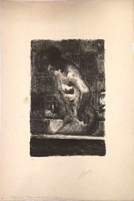 Pierre Bonnard, ‘Femme Debout dans sa Baignoire’, 1920s