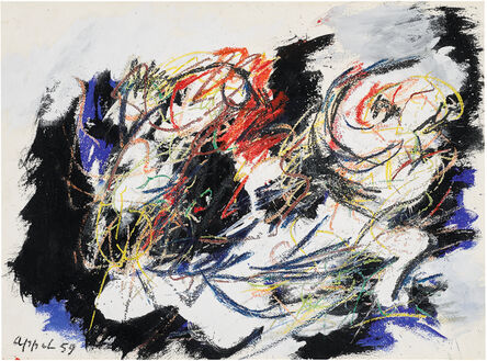 Karel Appel, ‘Paysage Humaine’, 1959
