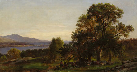 Samuel Lancaster Gerry, ‘Chestnut Trees at Bolton, Lake George, New York’, 19th Century