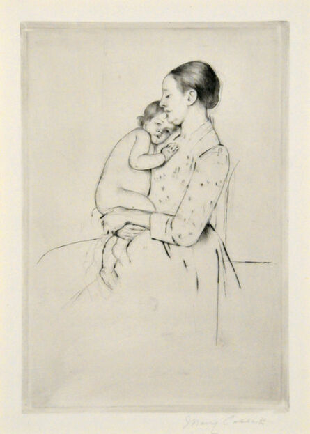 Mary Cassatt, ‘Quietude.’, ca. 1891