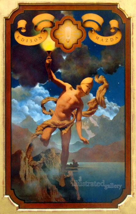 Maxfield Parrish, ‘Prometheus’, 1919