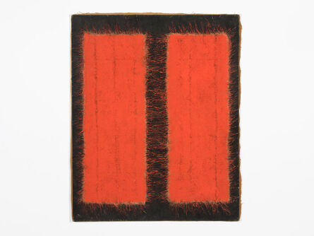 Hanna Eshel, ‘Untitled (12) -- Rouge Noir Dialectique’, 1971