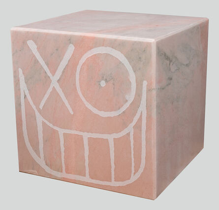 André Saraiva, ‘Mr. A Pink Marble Cube 40 cm 1’, 2018