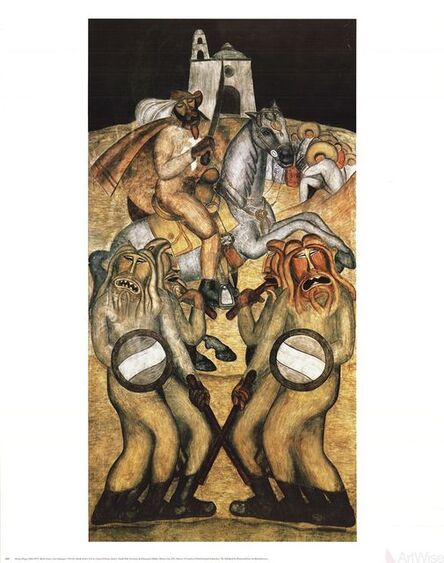 Diego Rivera, ‘Battle Dance’, 1995