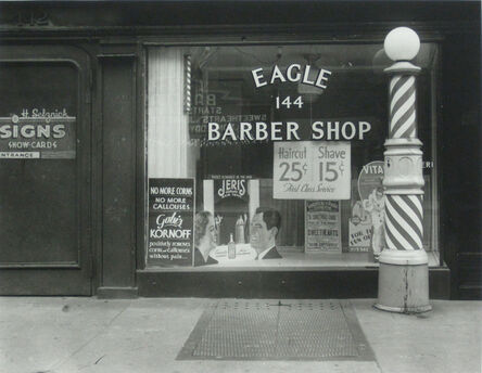 Rudy Burckhardt, ‘Haircut Shave’, ca. 1939
