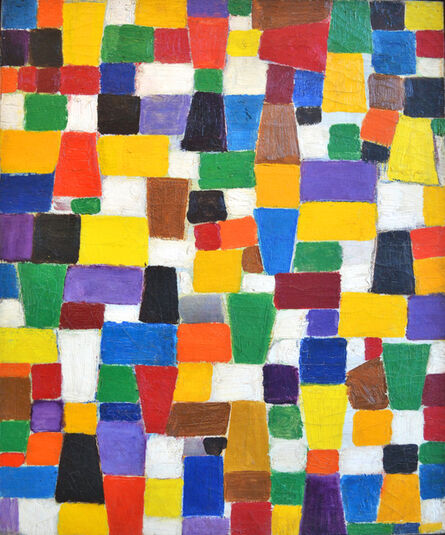Jan Müller (1922-1958), ‘Pre-Mosaic Squares #4’, 1922-1958