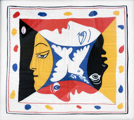 Pablo Picasso, ‘Foulard pour le Festival Mondial de la Jeunesse et des Etudiants pour la Paix (Berlin) [Scarf for the Global Festival of youth and students for peace]’, 1952