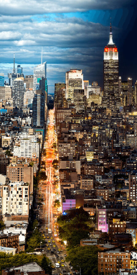 Andrew Prokos, ‘Night & Day - Manhattan Cityscape #2’, 2017