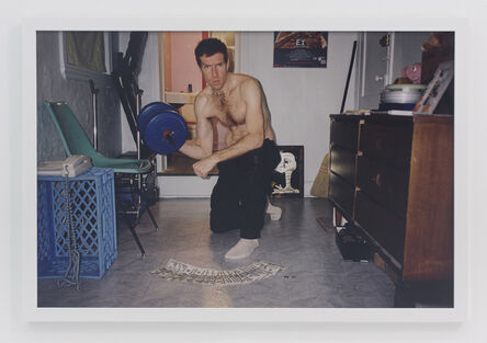 Andrew Jeffrey Wright, ‘In kitchen with weights’, 2000