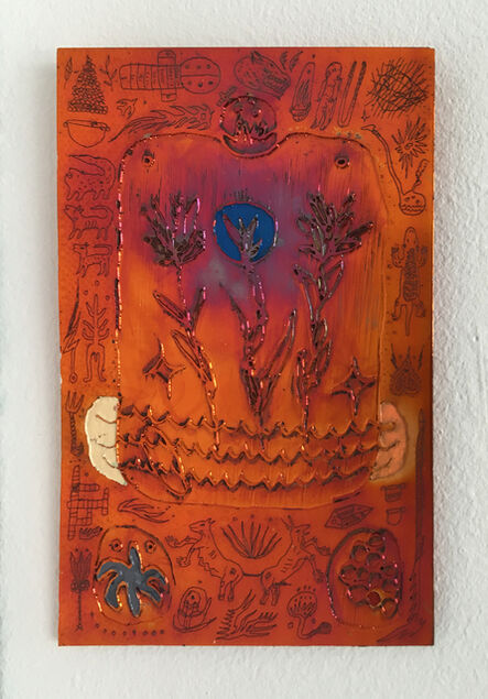 Matías Armendaris, ‘Illuminated Card VI’, 2018