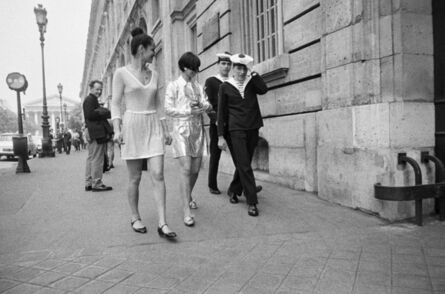 Jacques-Henri Lartigue, ‘Rue Royale, Paris, 25 Mai-28 Juin’, 1966