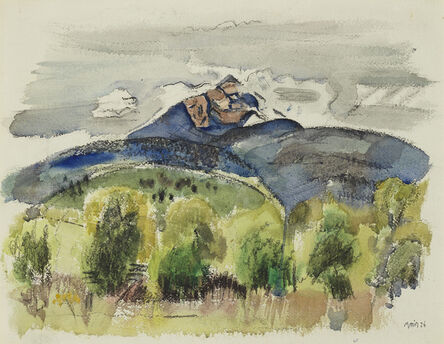 John Marin (1870-1953), ‘Chocorua, White Mountain Series’, 1926