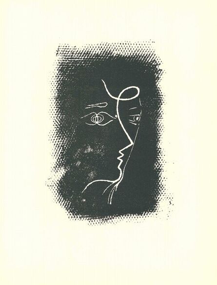 Georges Braque, ‘Profil de femme, 1955 (from "Souvenirs et portraits d'artistes")’, 1955