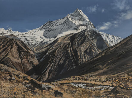 Richard Estes, ‘View in Nepal’, 2010