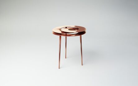 Janne Kyttanen, ‘Rollercoaster Small Table (Copper Plated)’, 2014