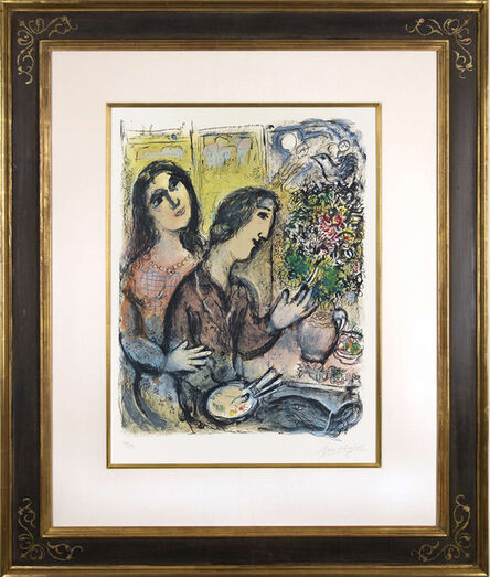 Marc Chagall, ‘La Femme du Peintre’, 1971