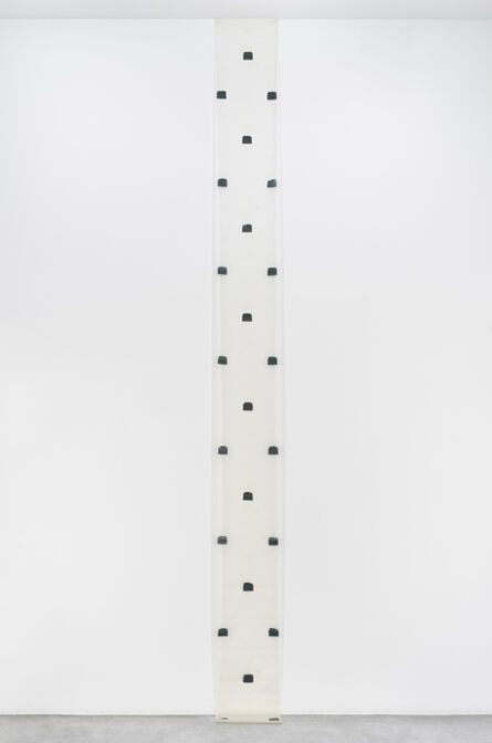 Niele Toroni, ‘Empreintes de Pinceau n°50 répétées à intervalles réguliers de 30 cm, Septembre 1978’, 1978
