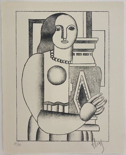 Fernand Léger, ‘Femme tenant un Vase’, 1928