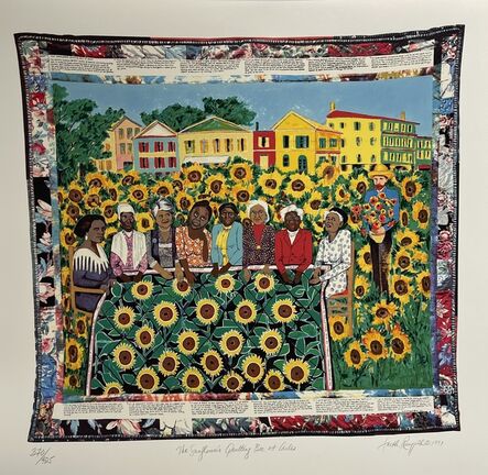 Faith Ringgold, ‘The Sunflowers Quilting Bee at Arles’, 1996