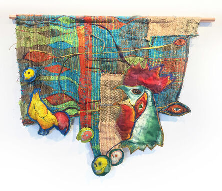 Juliet Martin, ‘Textile Handwoven Wall Hanging: 'Roost'’, 2019