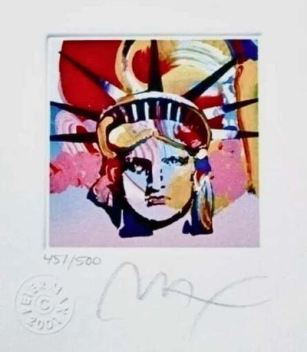 Peter Max, ‘Liberty Head VI’, 2001