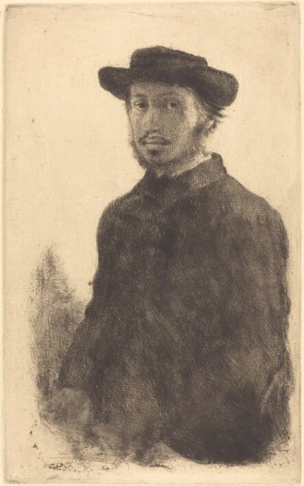 Edgar Degas, ‘Self-Portrait (Edgar Degas, par lui-même)’, probably 1857